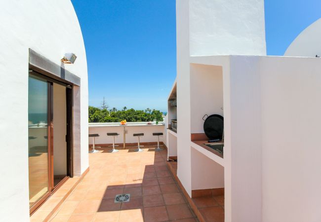 Casa adosada en La Cala de Mijas - La Cala townhouse, beach 400 m, roof terrace, BBQ