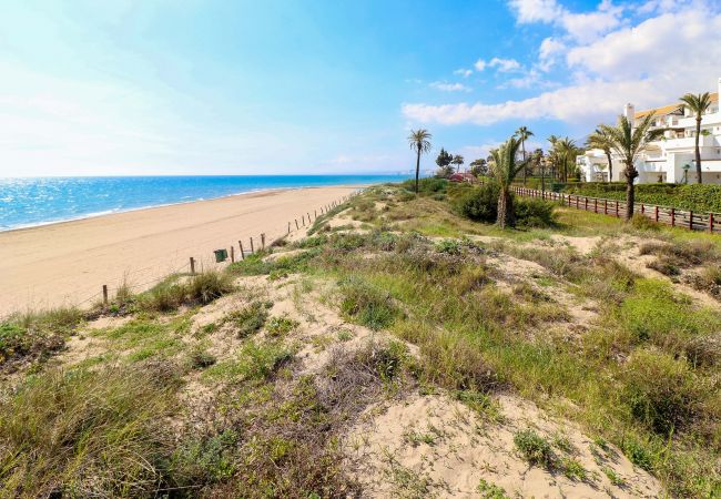 Apartamento en Marbella - Primera línea de playa con jardín - Los Monteros Palm Beach
