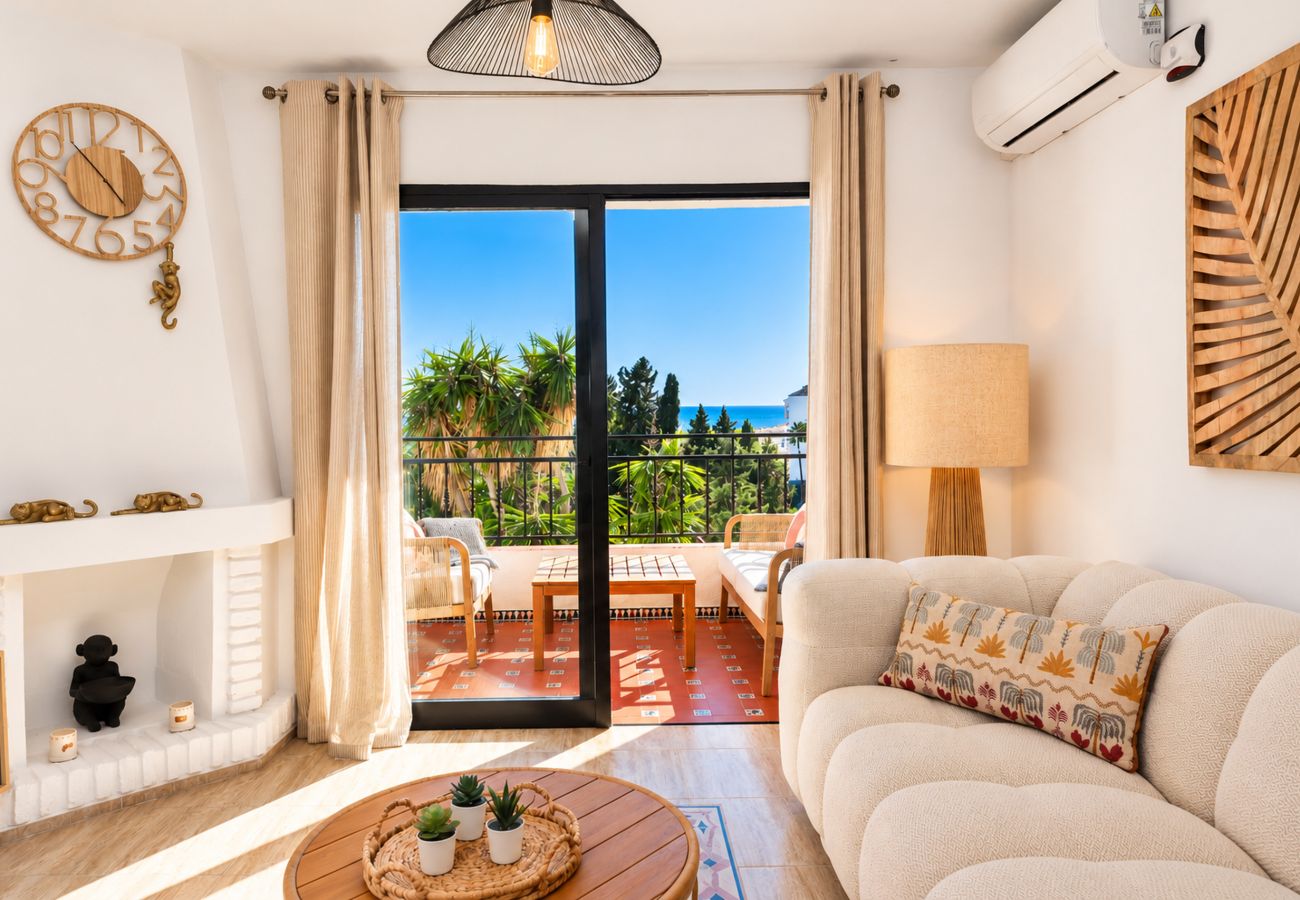 Apartamento en Mijas Costa - Delta Mar - vistas al mar, playa a 5 minutos a pie