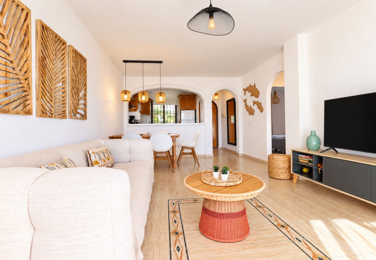 Apartamento en Mijas Costa - Delta Mar - vistas al mar, playa a 5 minutos a pie