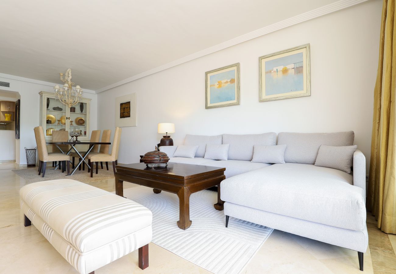 Apartamento en Marbella - Los Monteros Palm Beach con jardin 