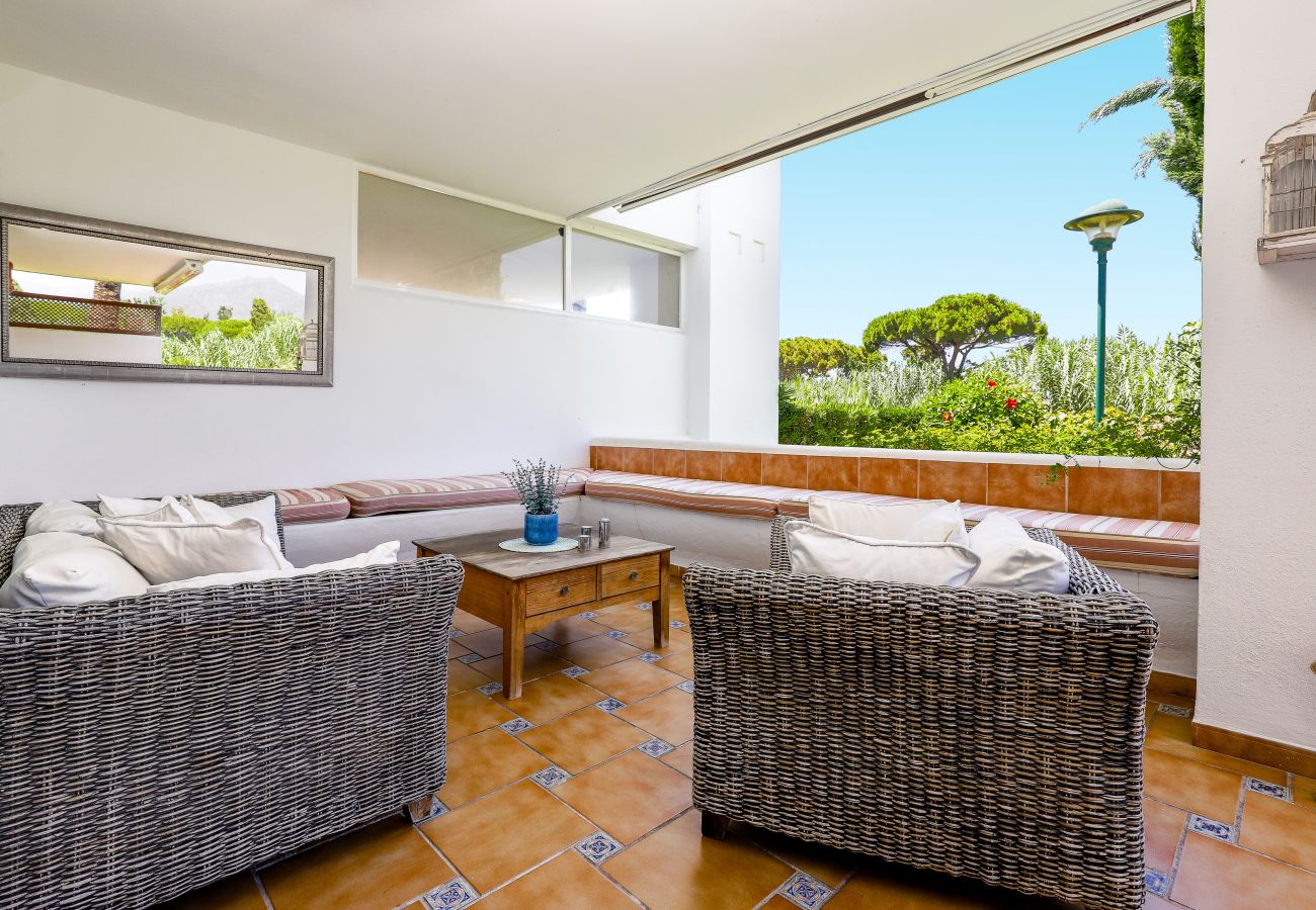 Apartamento en Marbella - Los Monteros Palm Beach con jardin 