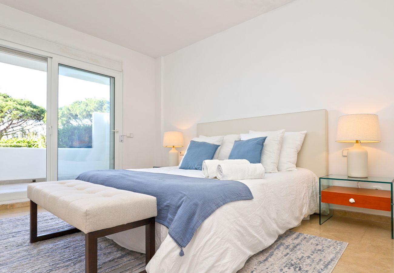 Apartamento en Marbella - Los Monteros Palm beach, jardin y BBQ