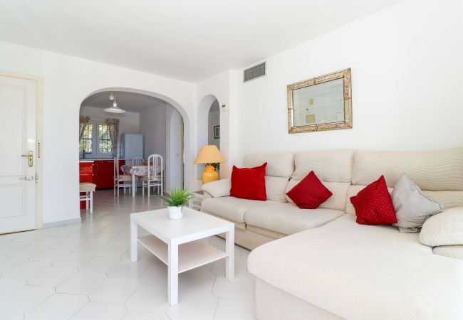 Appartement à Mijas Costa - Apartment with garden and seaview