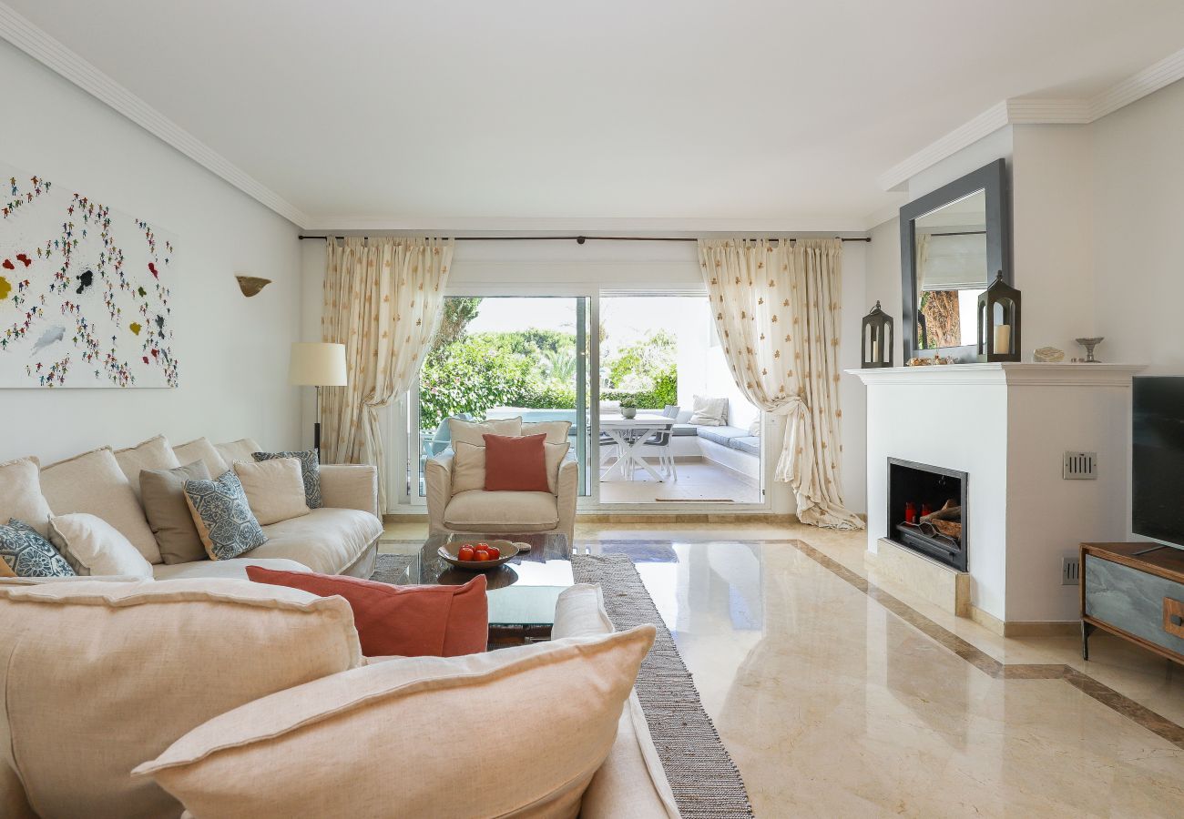 Appartement à Marbella - Los Monteros Palm Beach - appartement avec jardin privé