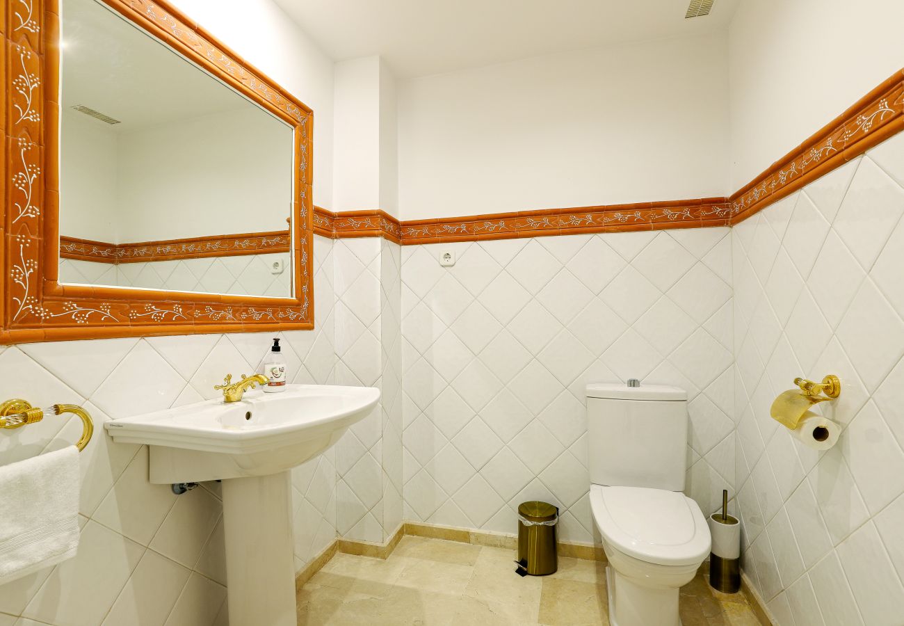 Appartement à Marbella - Los Monteros Palm Beach avec jardin et BBQ
