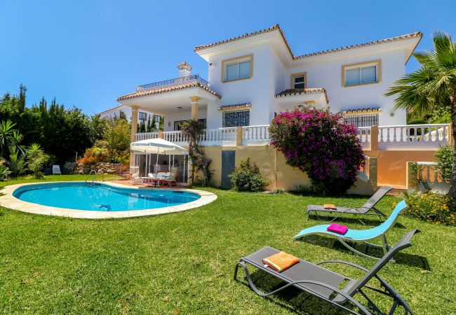 Villa/Dettached house in La Cala de Mijas - Family villa with sea views in La Cala 