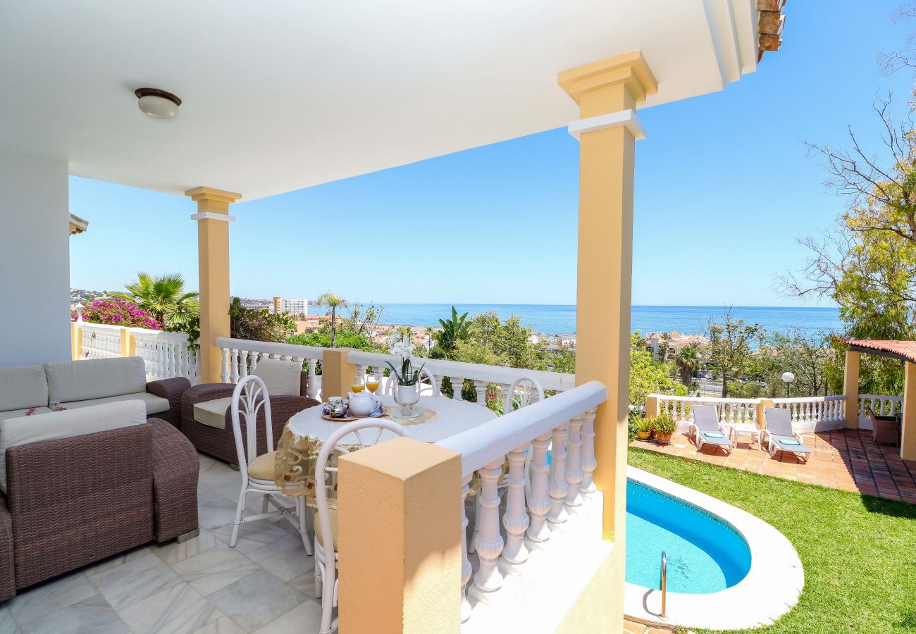 Villa in La Cala de Mijas - Family villa with sea views in La Cala 