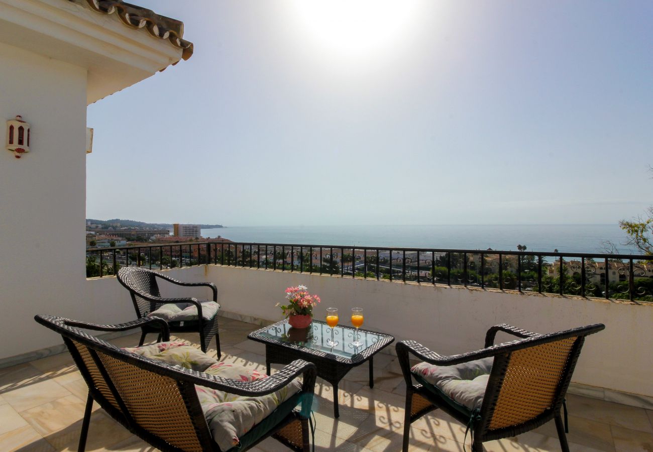 Villa in La Cala de Mijas - Family villa with sea views in La Cala 