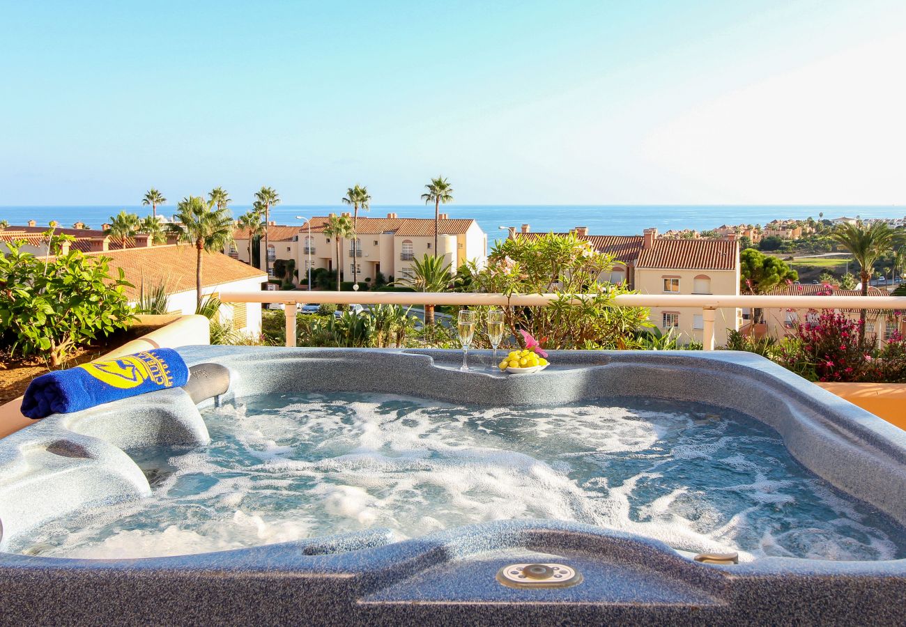 Apartment in Mijas Costa - Holiday luxury at Malibu Mansions, private hot tub