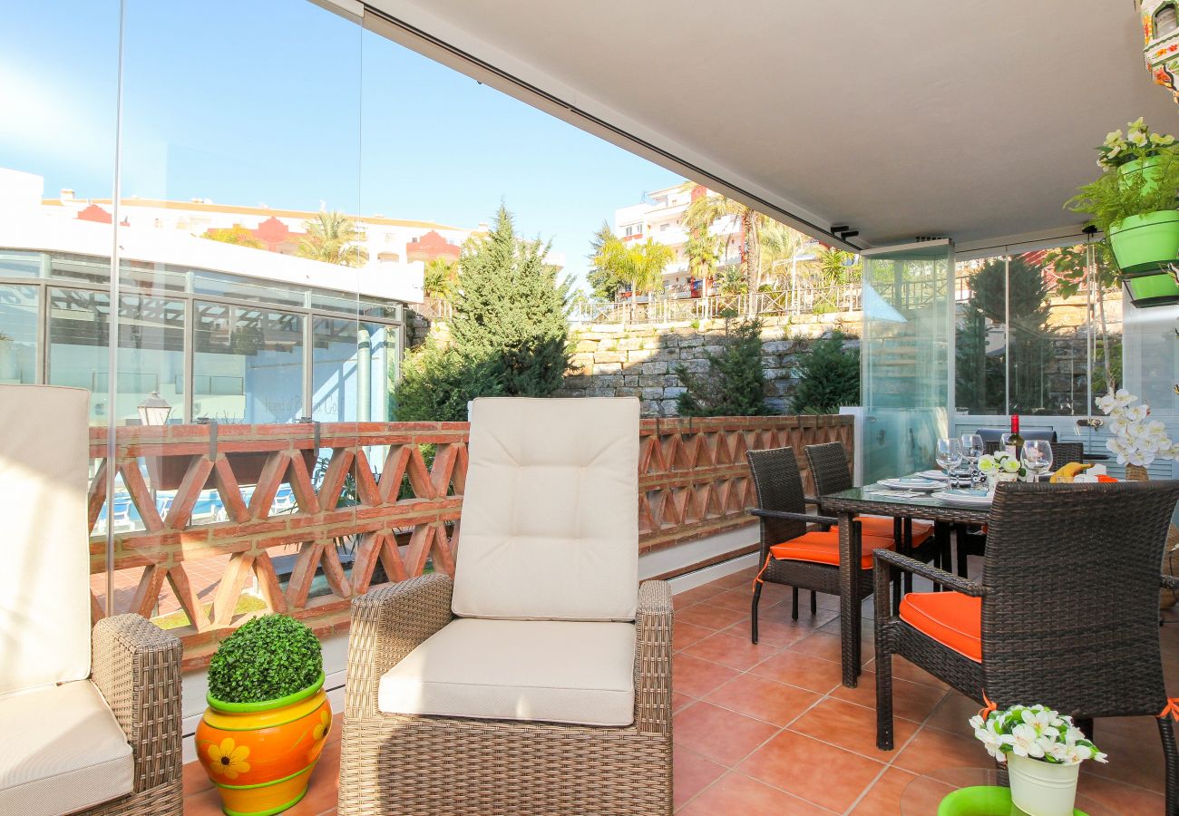 Apartment in Mijas Costa - Amazing place with large terrace and BBQ