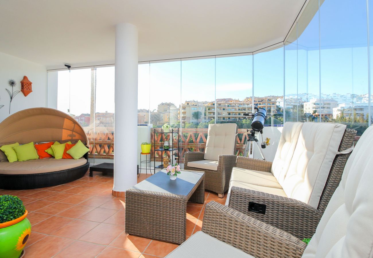 Apartment in Mijas Costa - Amazing place with large terrace and BBQ