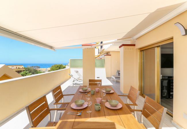 Studio in Marbella - Deluxe studio with huge terrace - Romana Playa beachfront