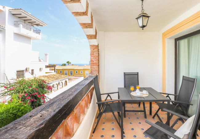 Apartment in Mijas Costa - Club Calahonda with seaview - ideal location
