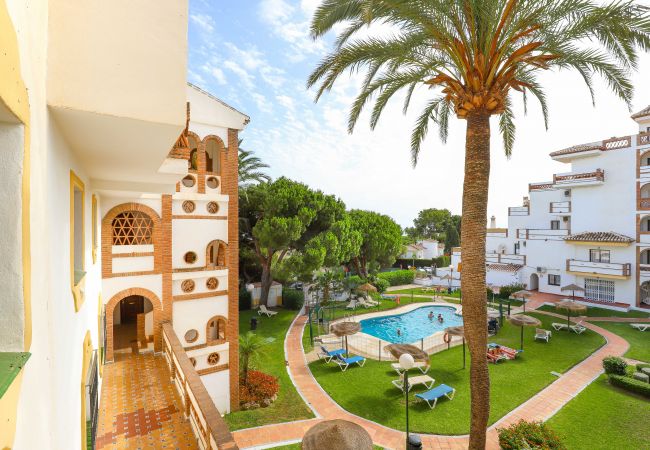 Apartment in Mijas Costa - Club Calahonda with seaview - ideal location